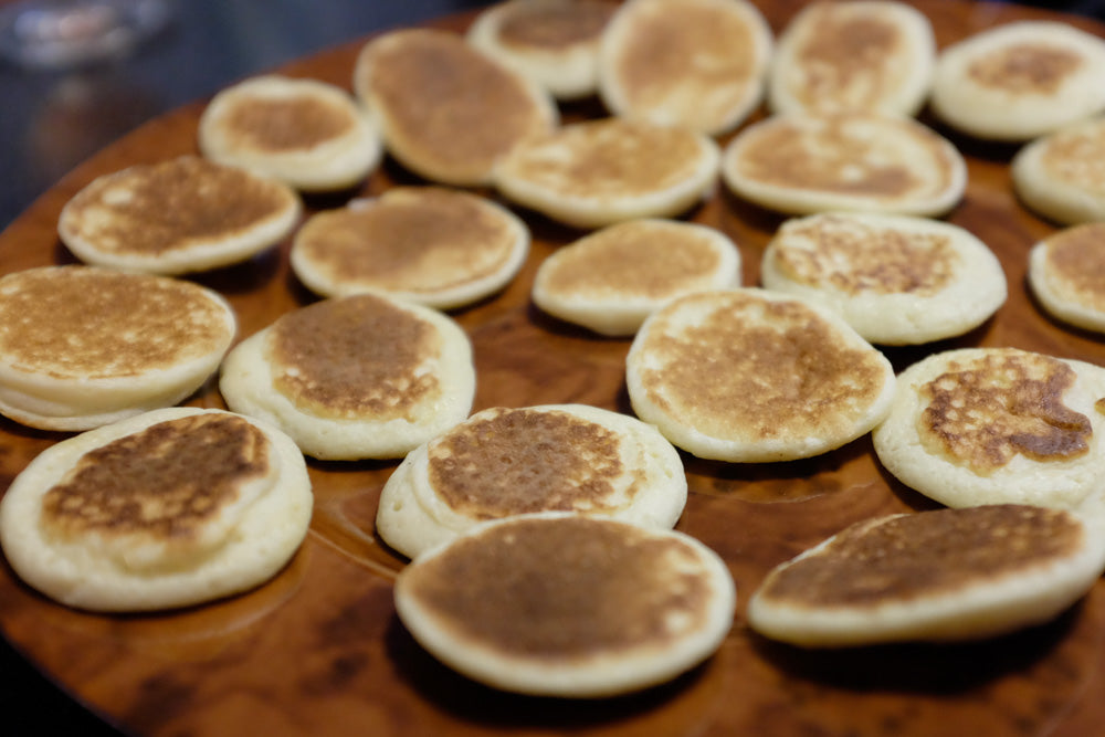 Recette de blinis sans gluten : pour des apéritifs élégants et savoureux