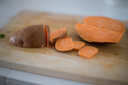 Recette de pizza sans gluten à la patate douce