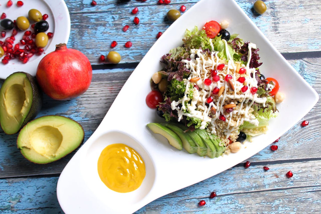 Recette de salade de quinoa colorée et sans gluten pour l'été