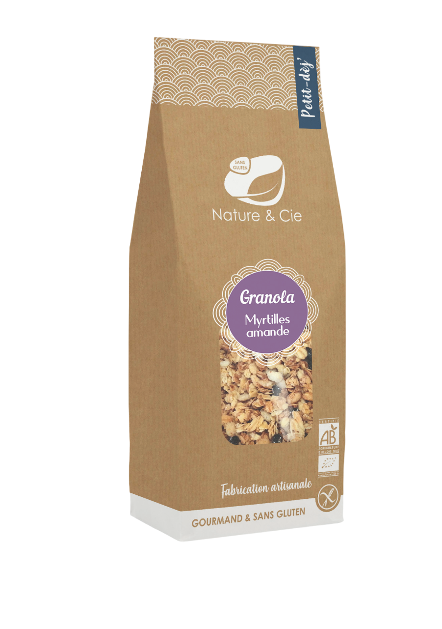 Granola artisanal Myrtilles amande