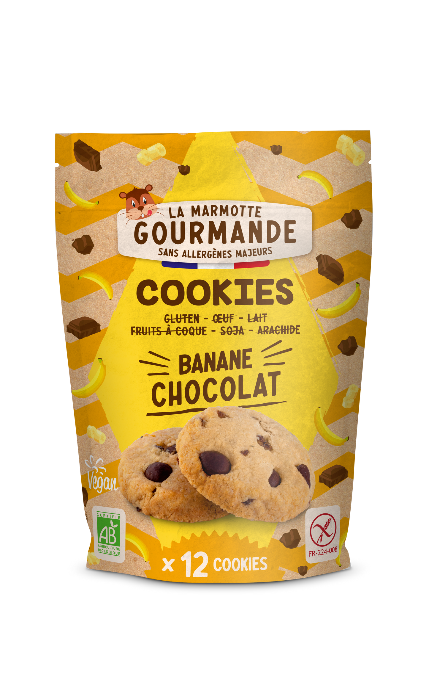 Cookies BIO - Banane Chocolat