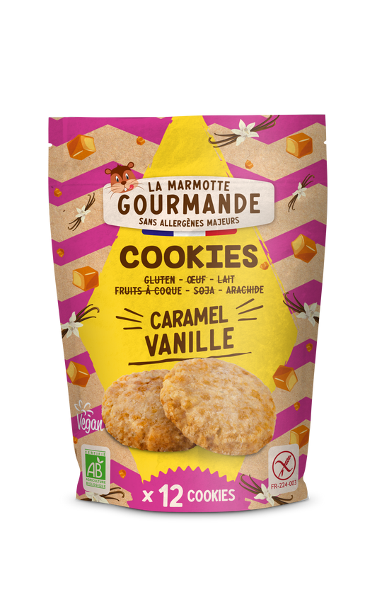 Cookies BIO - Caramel et Vanille